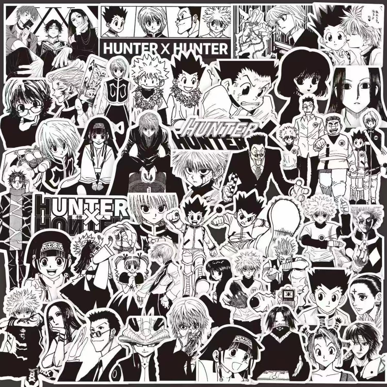 ハンターハンター　ゴン・キルア　クラピカ・レオリオ　ポスター　ステッカー HUNTER×HUNTER DVD 13巻 特典 ポスター ゴン キルア クラピカ